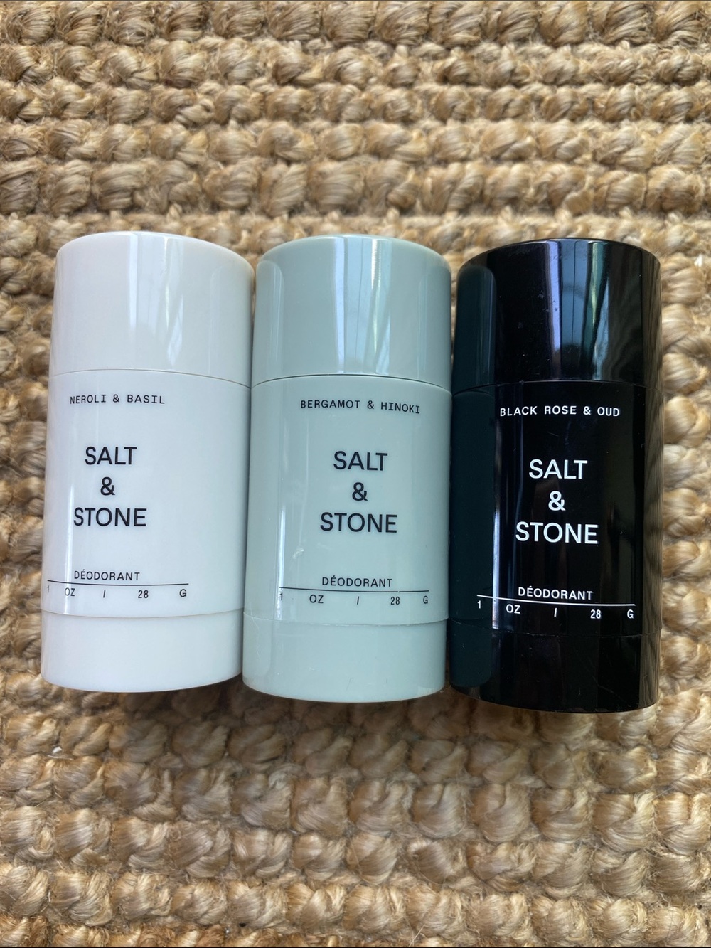Salt & Stone Travel Deodorant set - NEW